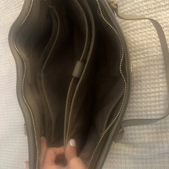 Tory Burch Gray Tote Bag - Picture 3 of 4